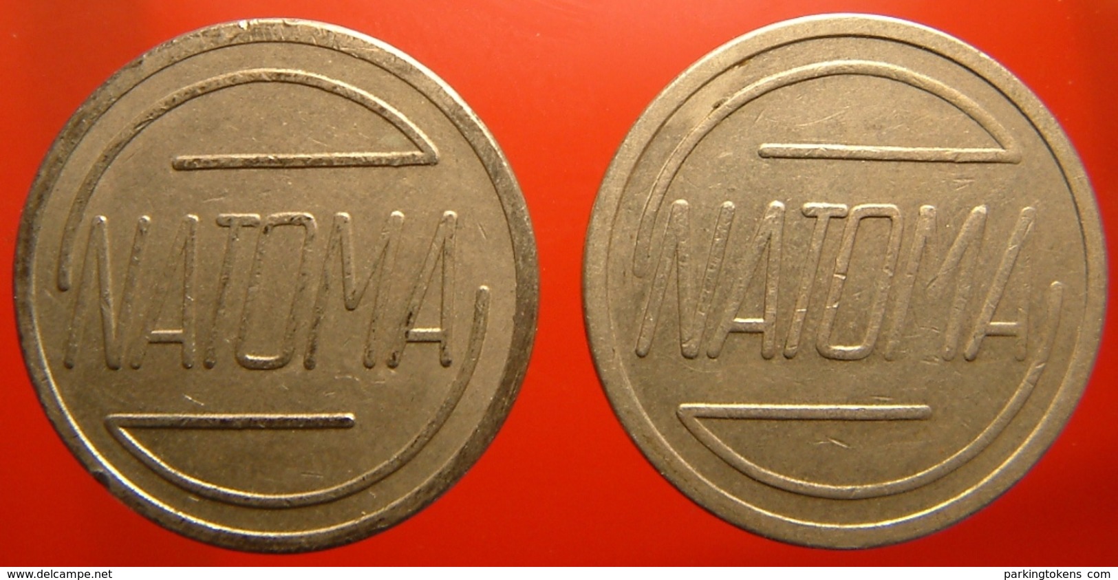 KB306-1 - NATOMA Ned. Automaten Mij - Den Haag - WM 22.5mm - Koffie Machine Penning - Coffee Machine Token - Professionals/Firms