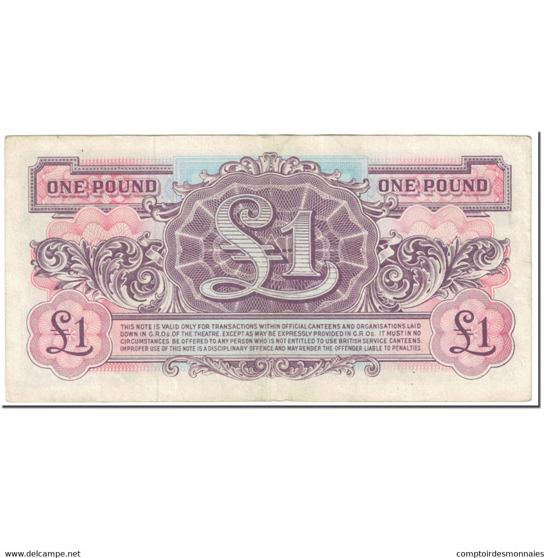 Billet, Grande-Bretagne, 1 Pound, 1948, Undated (1948), KM:M22a, TTB - British Armed Forces & Special Vouchers