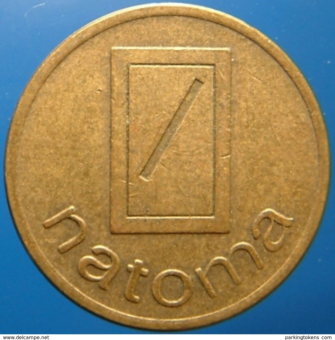 KB306-2 - NATOMA Ned. Automaten Mij - Den Haag - B 20.0mm - Koffie Machine Penning - Coffee Machine Token - Professionals/Firms