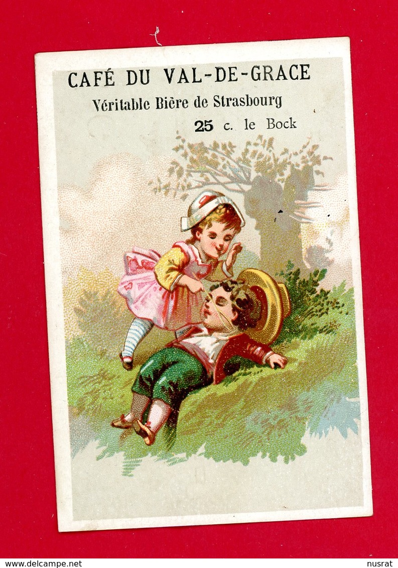 G. Chavanne, Café Du Val De Grace, Choucroute & Jambon, Véritable Bière De Strasbourg, Lith. Baster & Viellemard - Autres & Non Classés