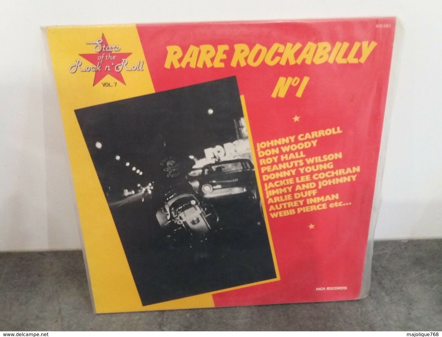 Stars Of The Rock N' Roll Vol 7 - Rare Rockabilly N°1 - MCA Records 410081 - 1976 - Rock