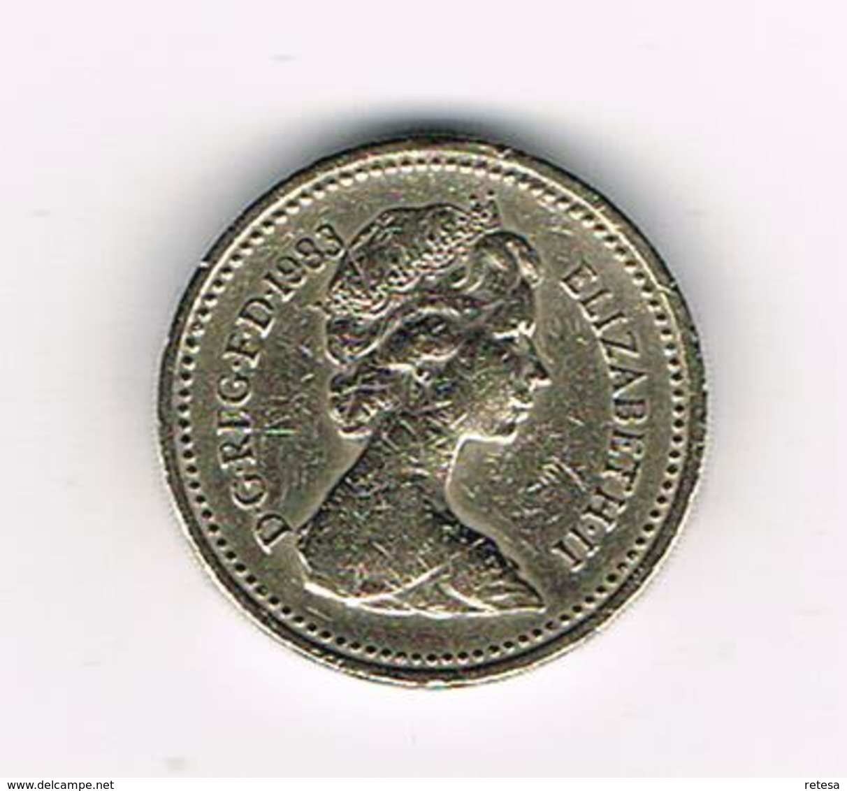 /  GREAT BRITAIN  1 POUND   1983 - 1 Pound
