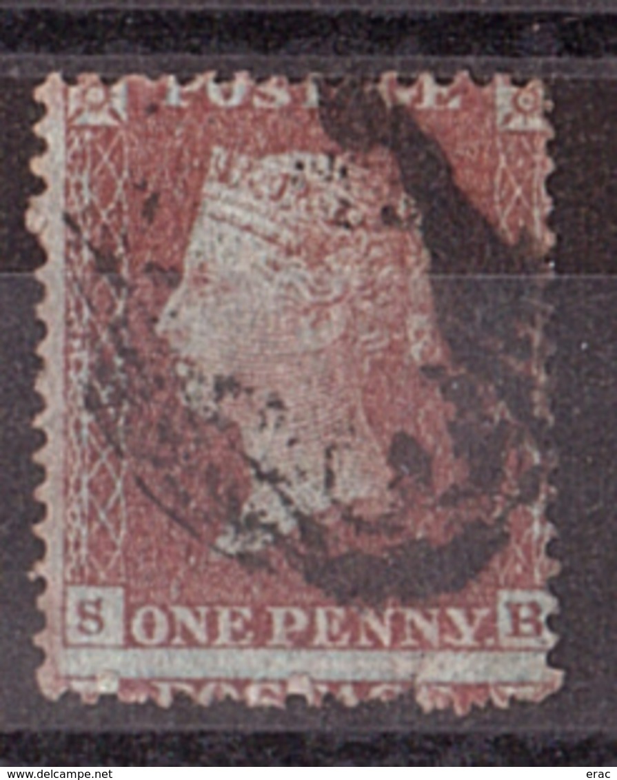 GB - 1854/55 - N° 10 (dentelé 14, Filigrane Petite Couronne) - Victoria - SB - Oblitérés