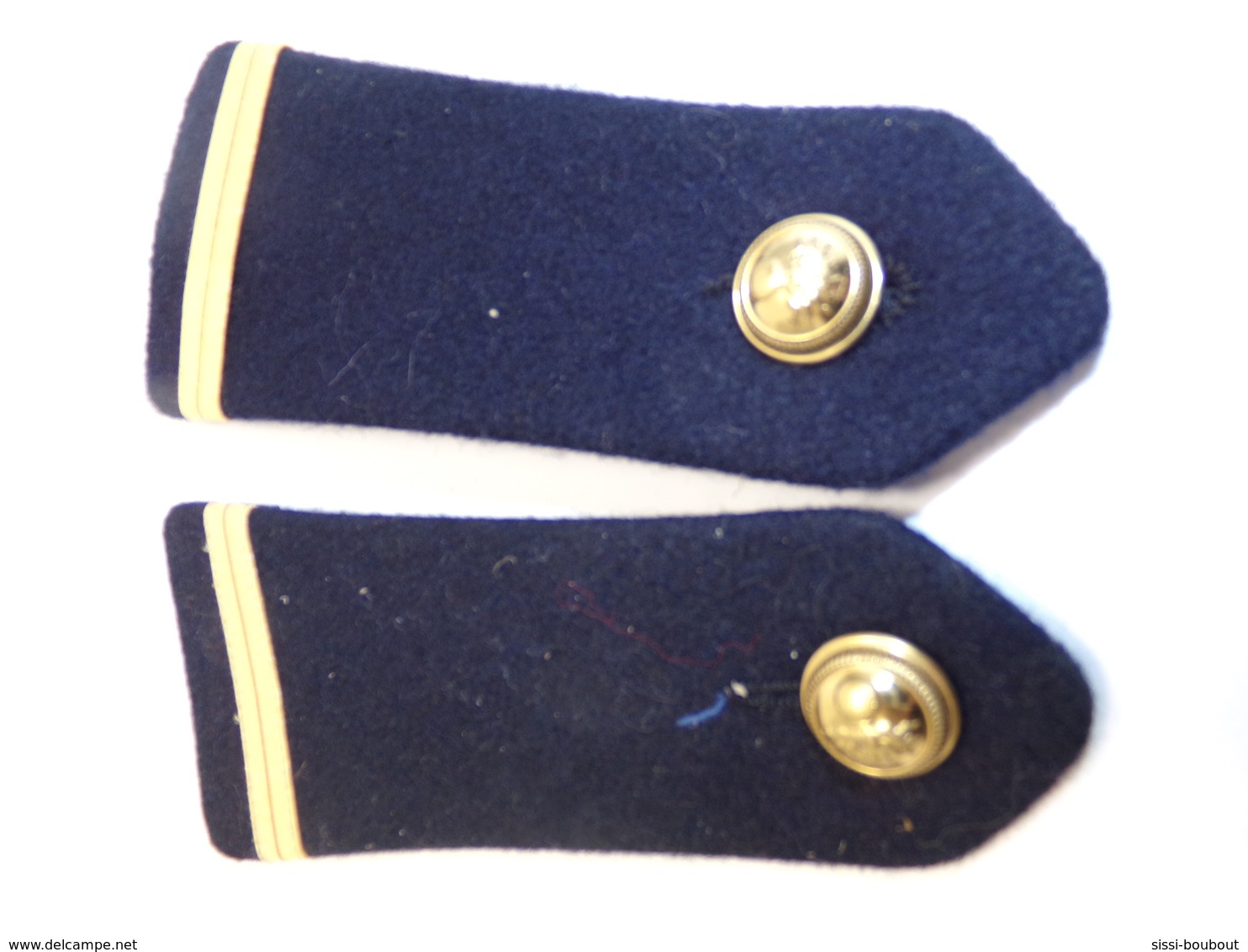 Insigne Militaire Tissu - Fourreaux D'Epaulettes (Adjudant Chef D'Infanterie) - Military Badges P.V. - Uniforms