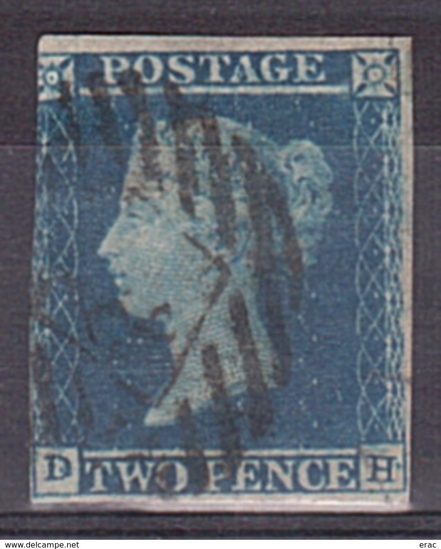 GB - 1841 - N° 4 - Victoria - DH - Gebraucht