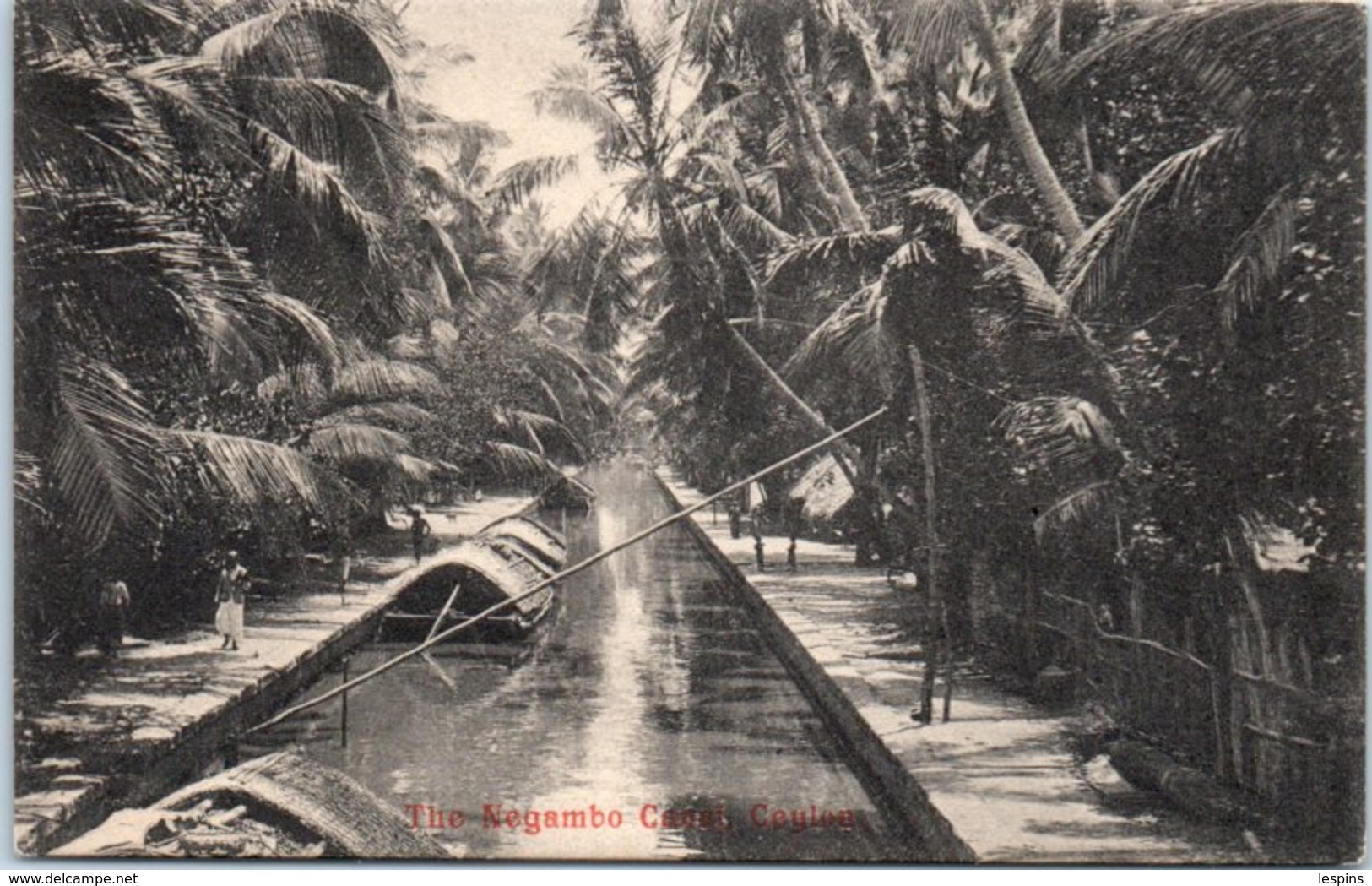 ASIE - SRI LANKA - CEYLAN -- Le Negambo Canal - Sri Lanka (Ceylon)