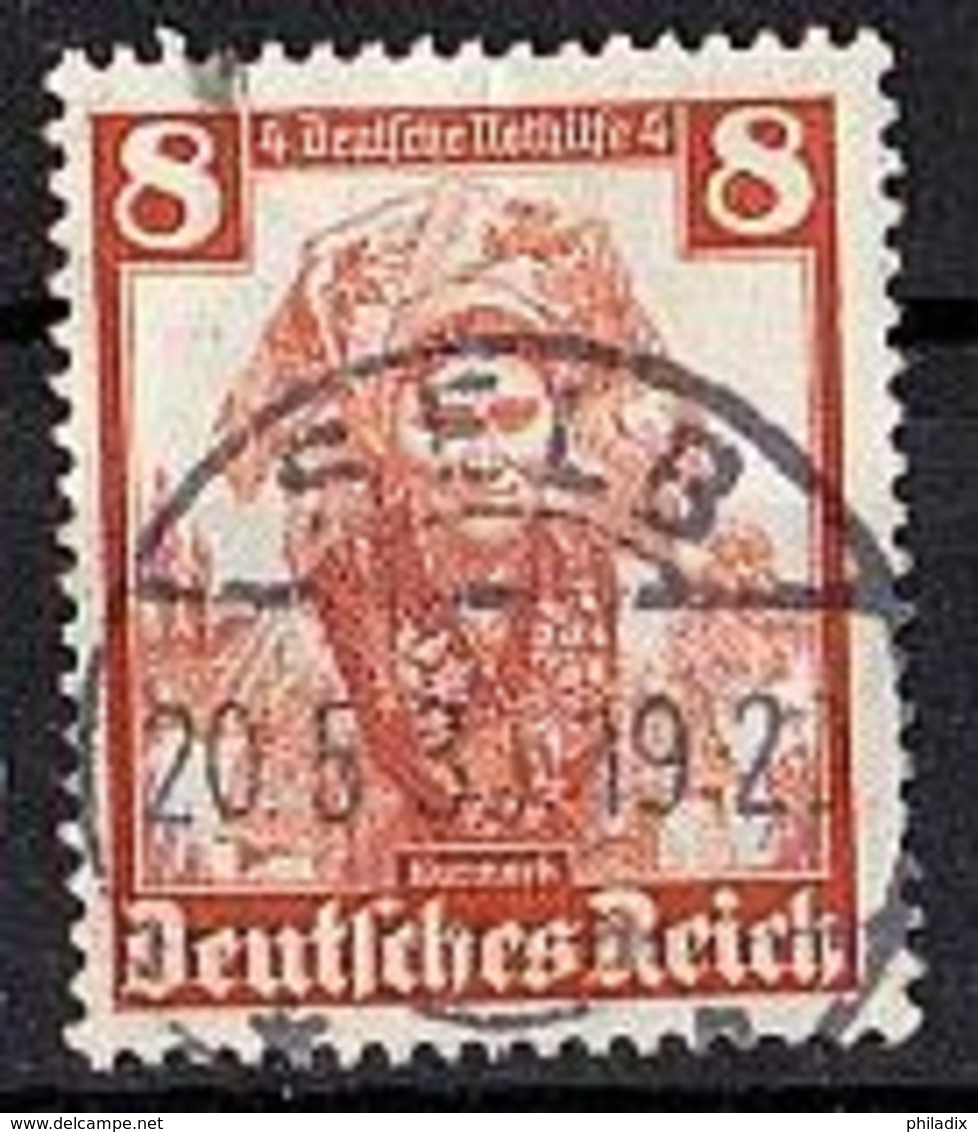 DEUTSCHES REICH Mi. Nr. 592 O (A-3-20) - Gebraucht