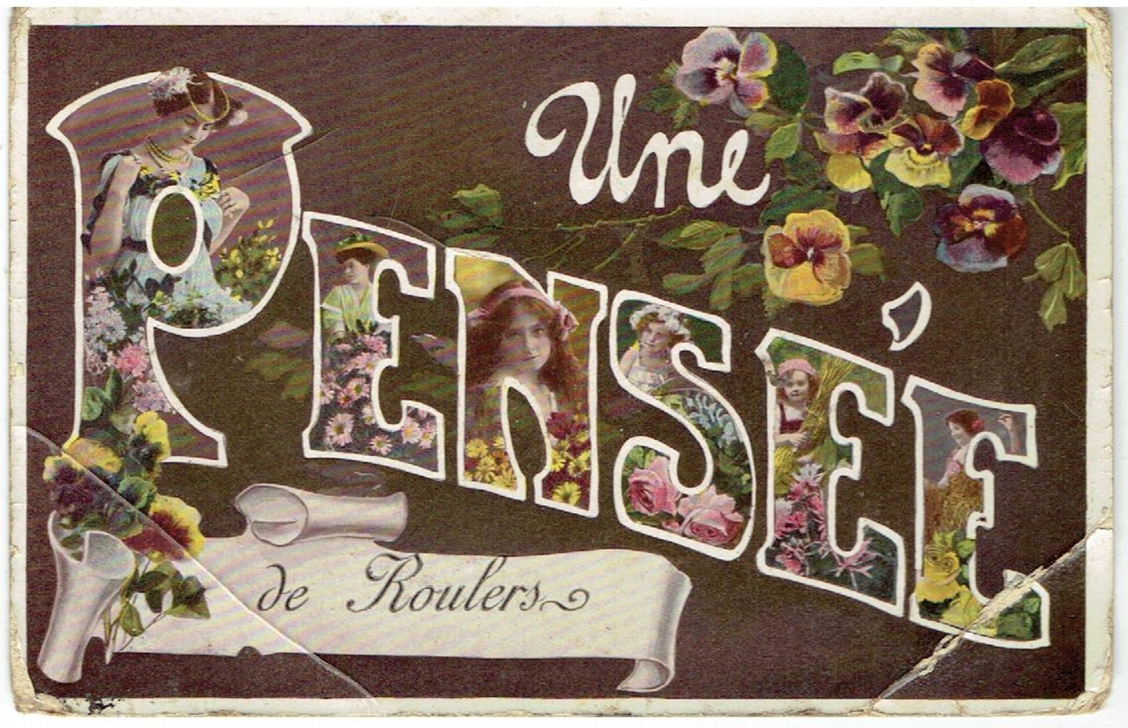 Une Pensée De ROULERS - 2 Scans - Roeselare