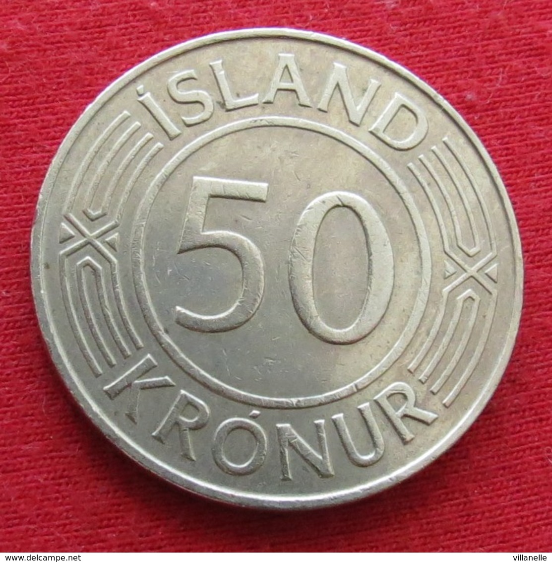 Iceland  50 Kronur 1970 KM# 16  Islandia Islande Island Ijsland - Islande