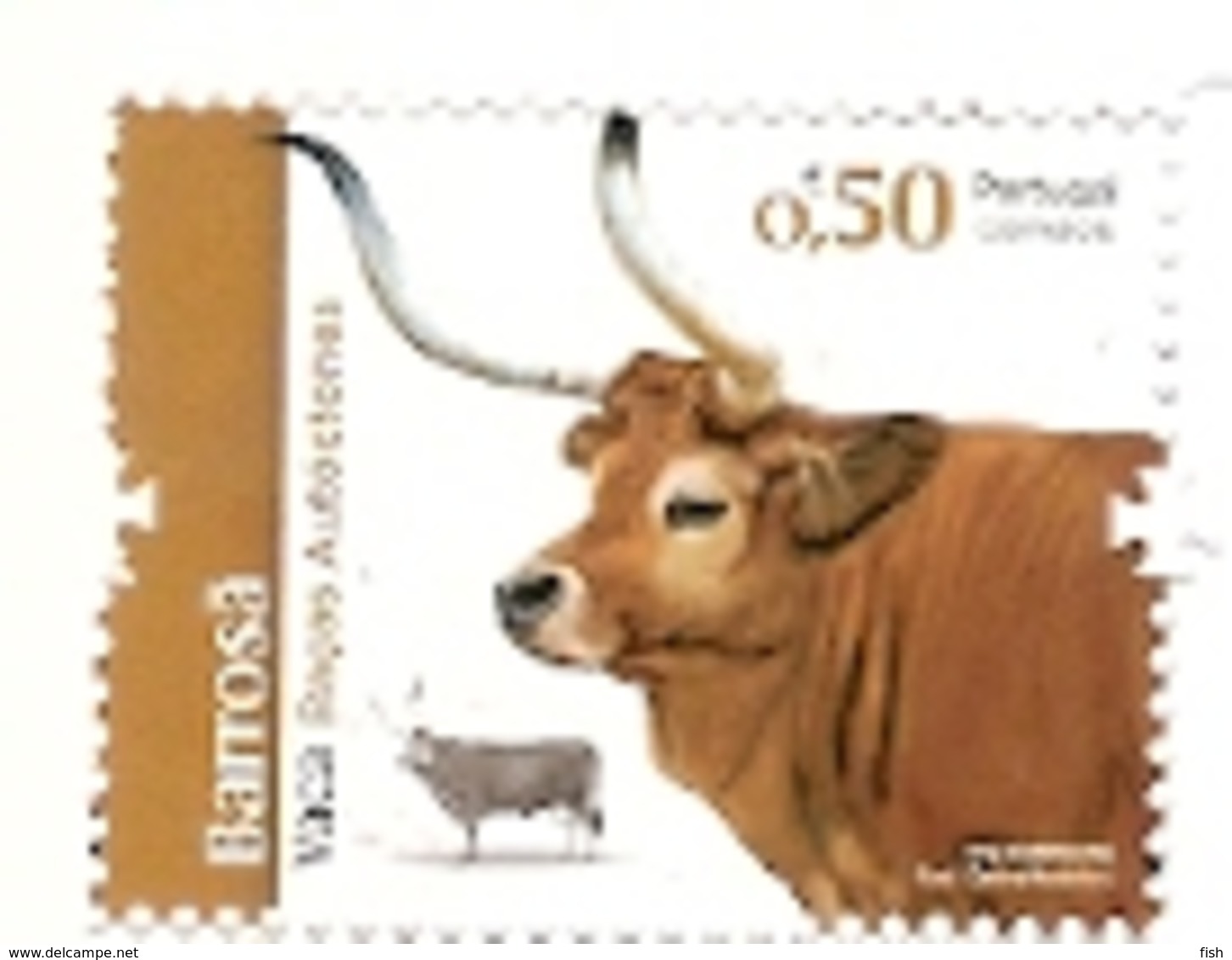 Portugal ** & Native Breeds Of Portugal, Cow, Bos Taurus 2018 (5551) - Vaches