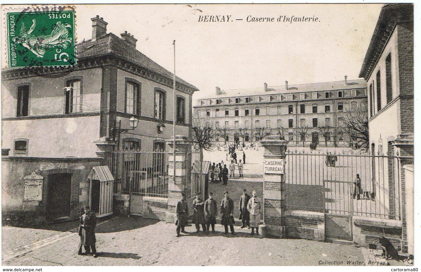 Bernay / Caserne Turreau / Infanterie - Bernay