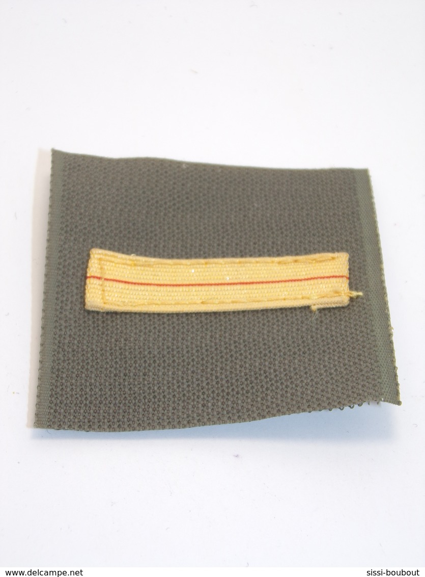 Insigne Militaire Tissu - Galon De Poitrine (Ajudant-Chef) - Military Badges P.V. - Ecussons Tissu