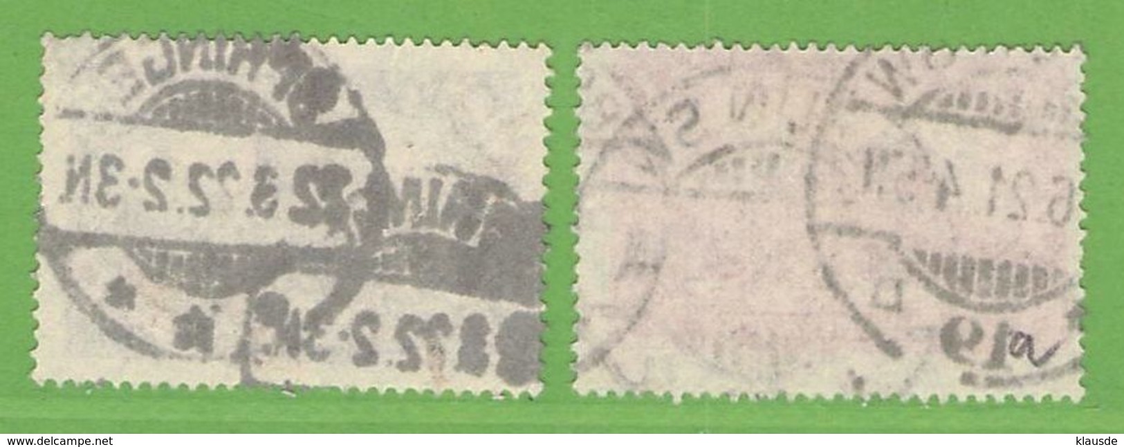 MiNr. 113-114 O Deutsches Reich - Gebraucht