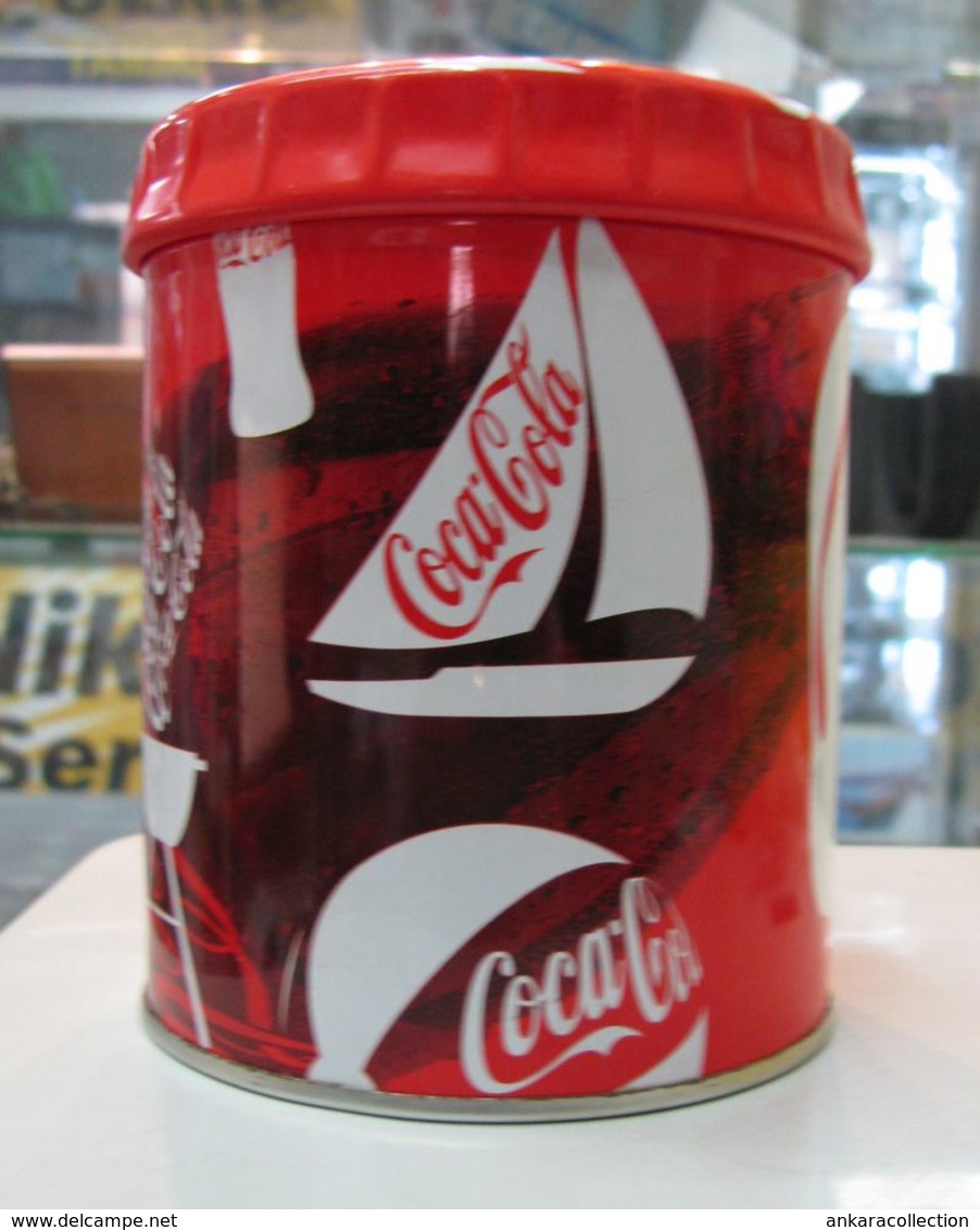 AC -  COCA COLA EMPTY TIN BOX #2 FROM TURKEY - Scatole E Lattine In Metallo