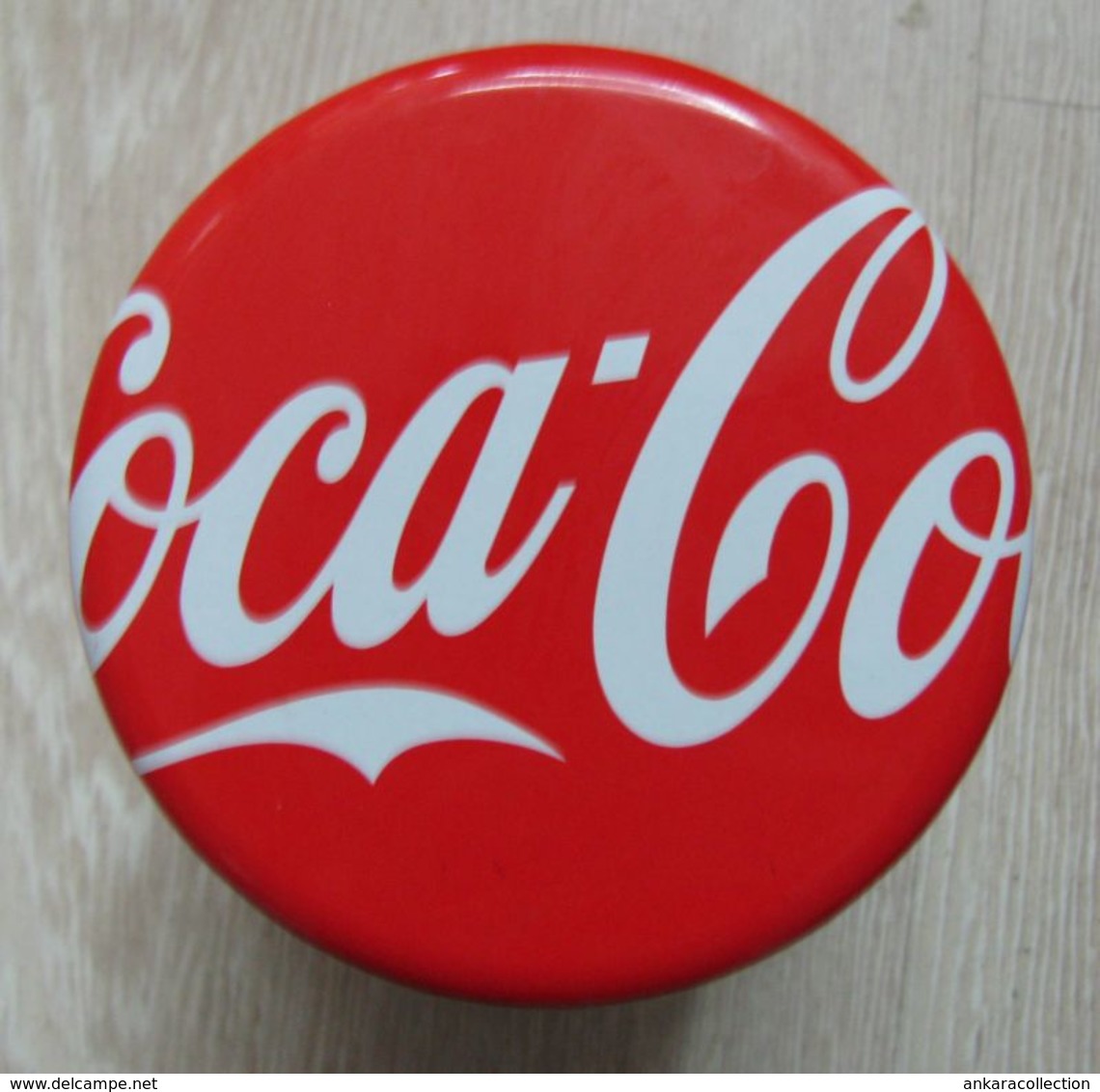 AC -  COCA COLA EMPTY TIN BOX #2 FROM TURKEY - Latas