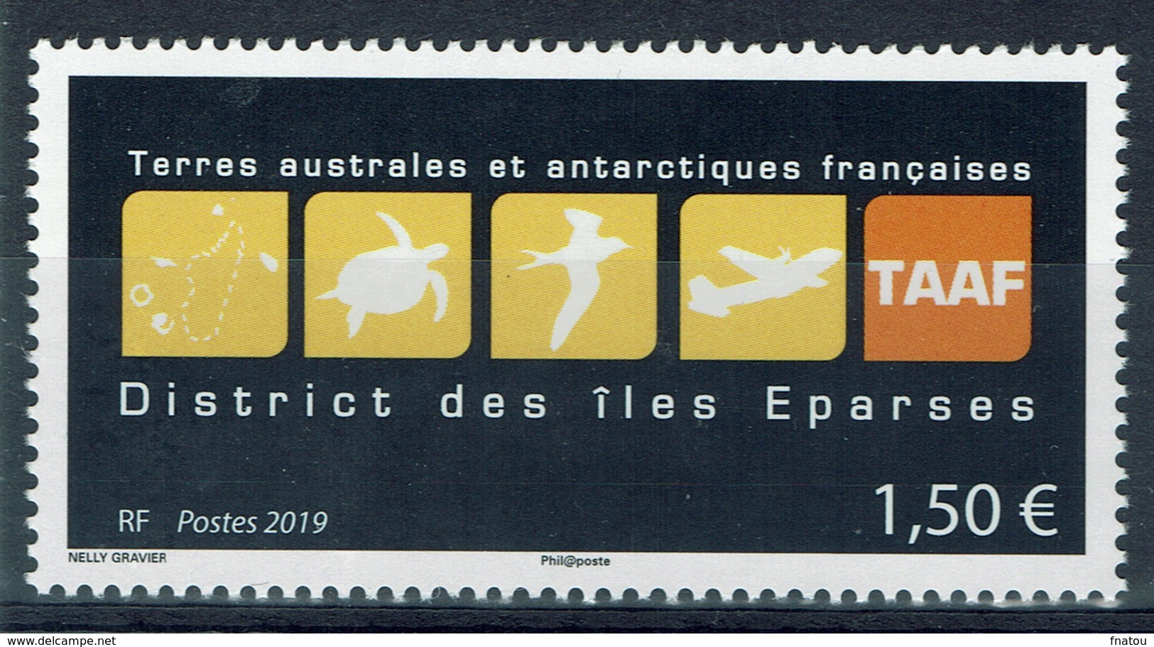 TAAF, Armoiries Des Iles Eparses De L'Océan Indien,  2019, **, TB - Unused Stamps