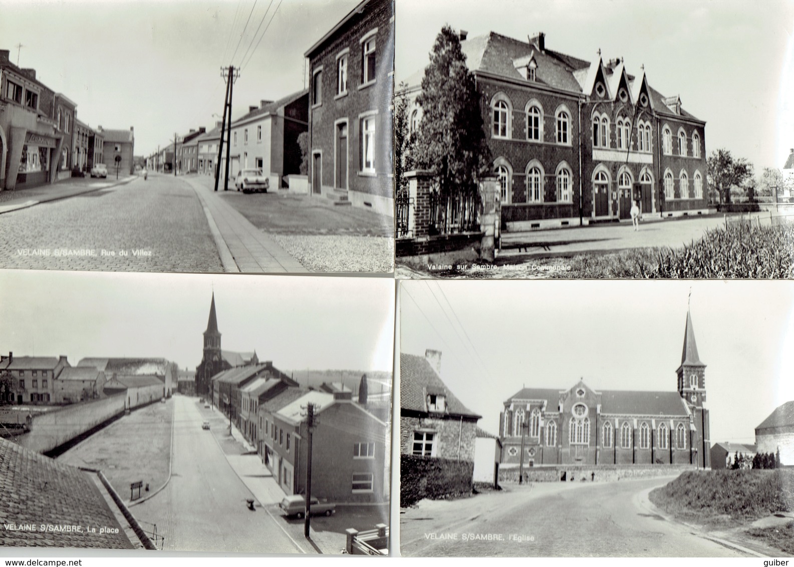 Velaine Sur Sambre 12 Cartes Postales Glacées - Sambreville