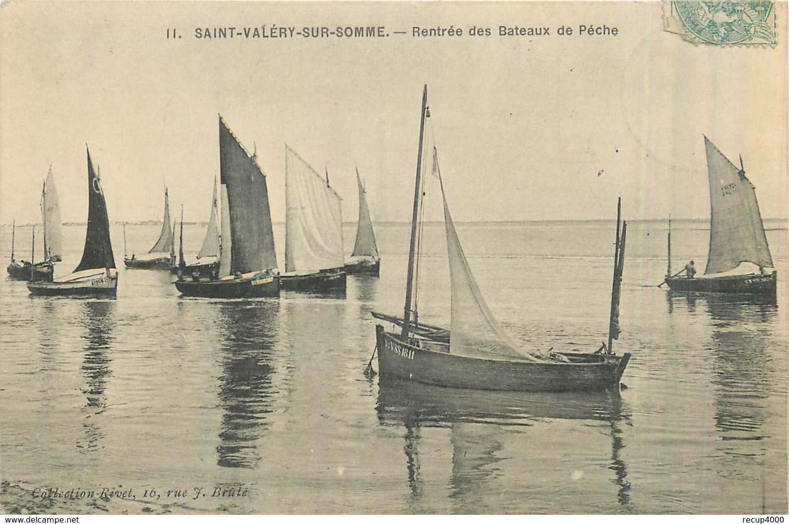 80 SAINT VALERY SUR SOMME  Rentrée Des Bateaux De Pêche   2scans - Saint Valery Sur Somme