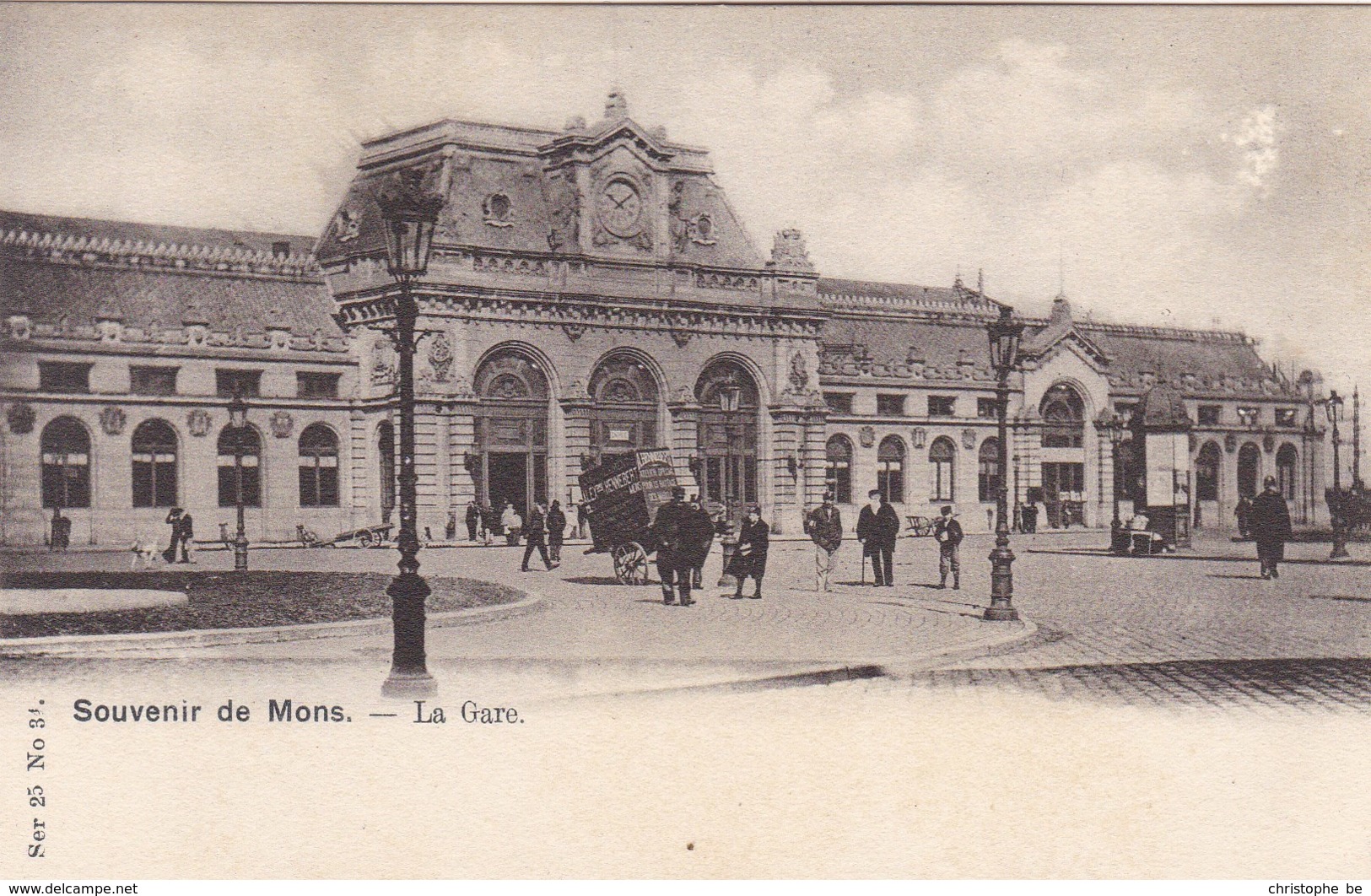 Souvenir De Mons, La Gare (pk57557) - Mons