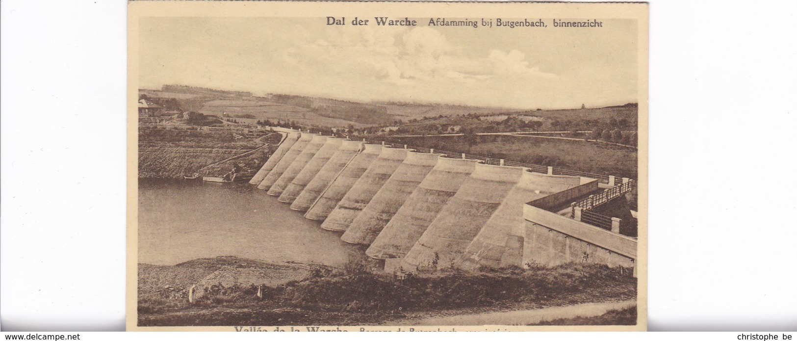 Vallée De La Warche, Barrage De Butgenbach, Vue Intérieure (pk57564) - Malmedy