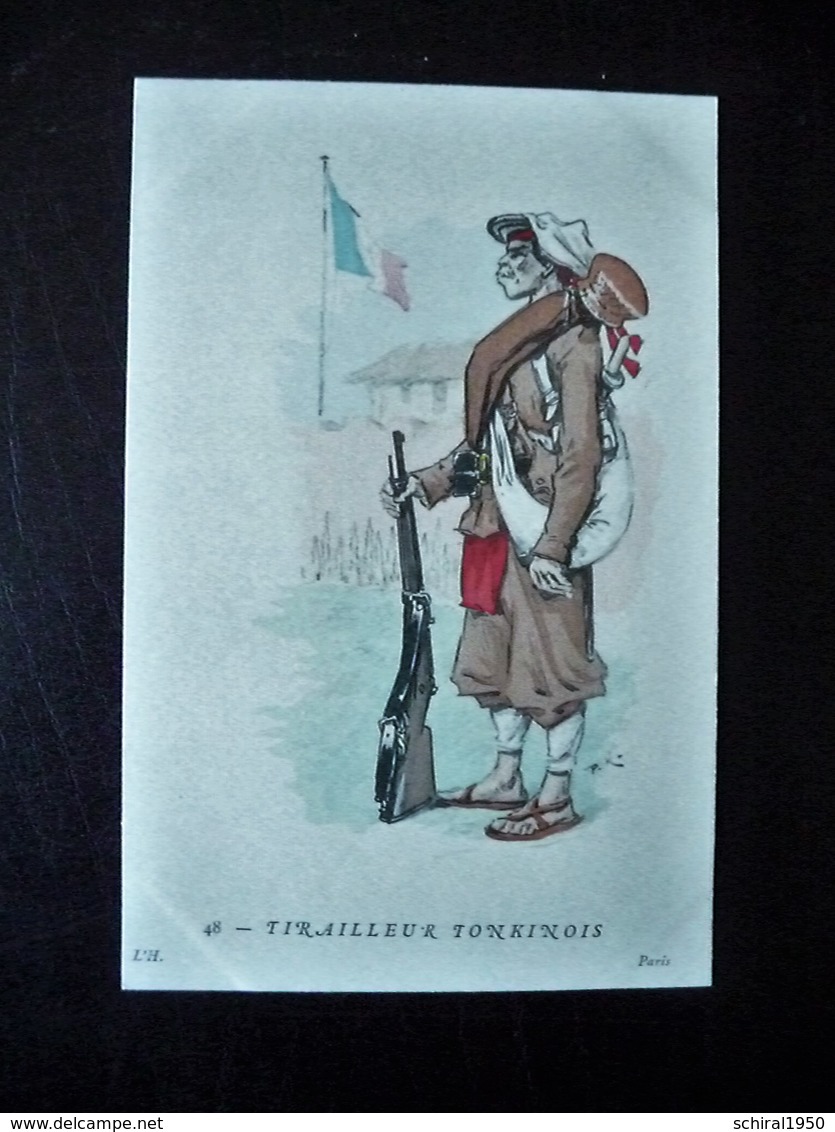 Paris Hergestellt Frankreich Tiralleur Tonkinois Ca. 1910 ? Sammlungsaufl. - Uniformen