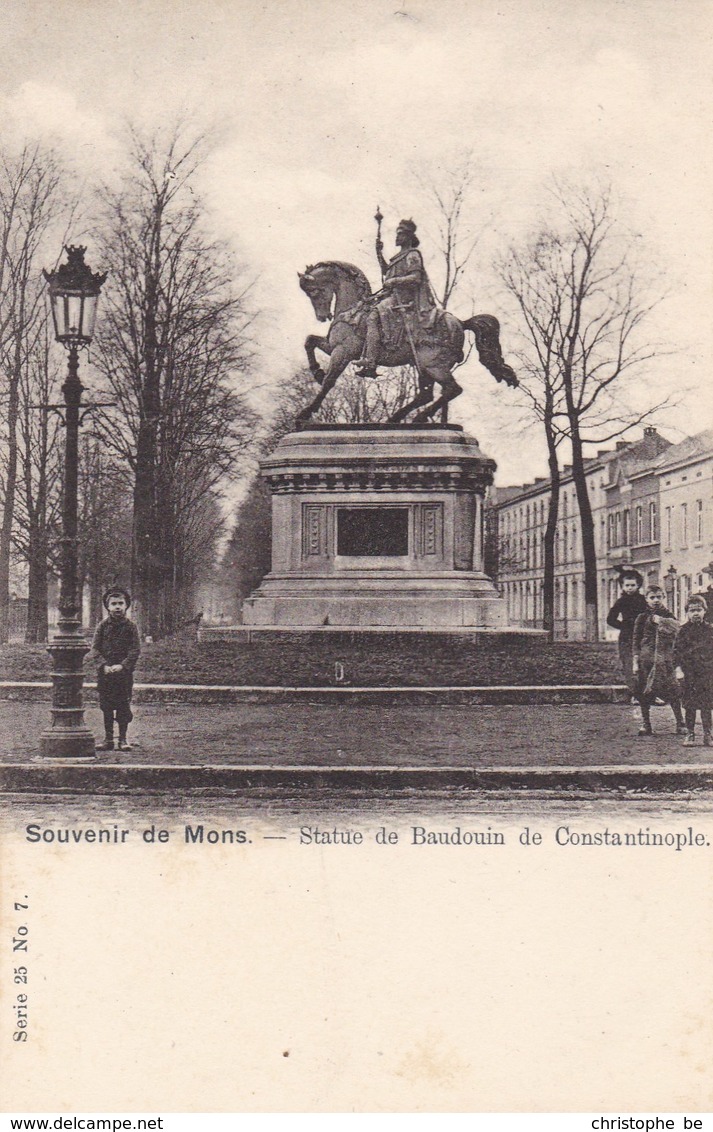 Souvenir De Mons, Statue De Baudouin De Constantinople (pk57566) - Mons