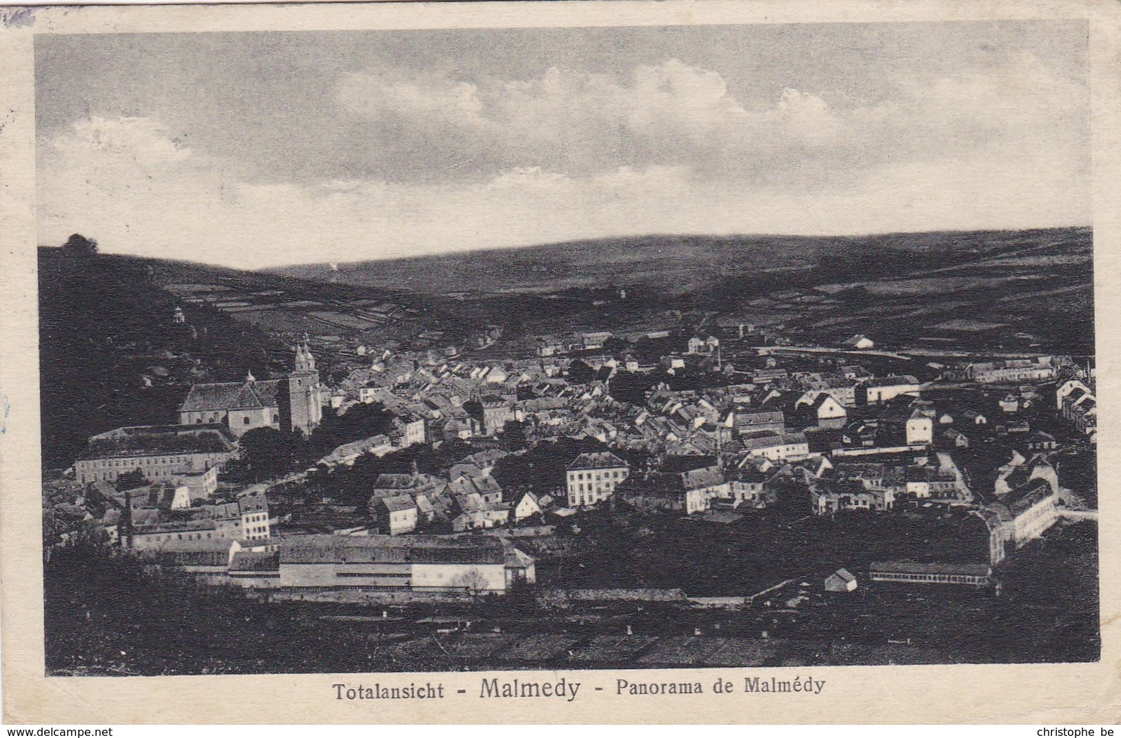 Malmedy, Totalansicht, Panorama De Malmedy  (pk57575) - Malmedy