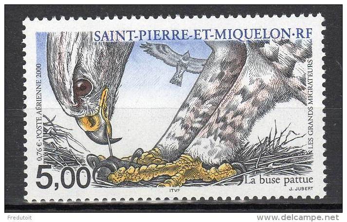 ST PIERRE ET MIQUELON - P.A N° 80 ** (2000) Oiseaux - Neufs