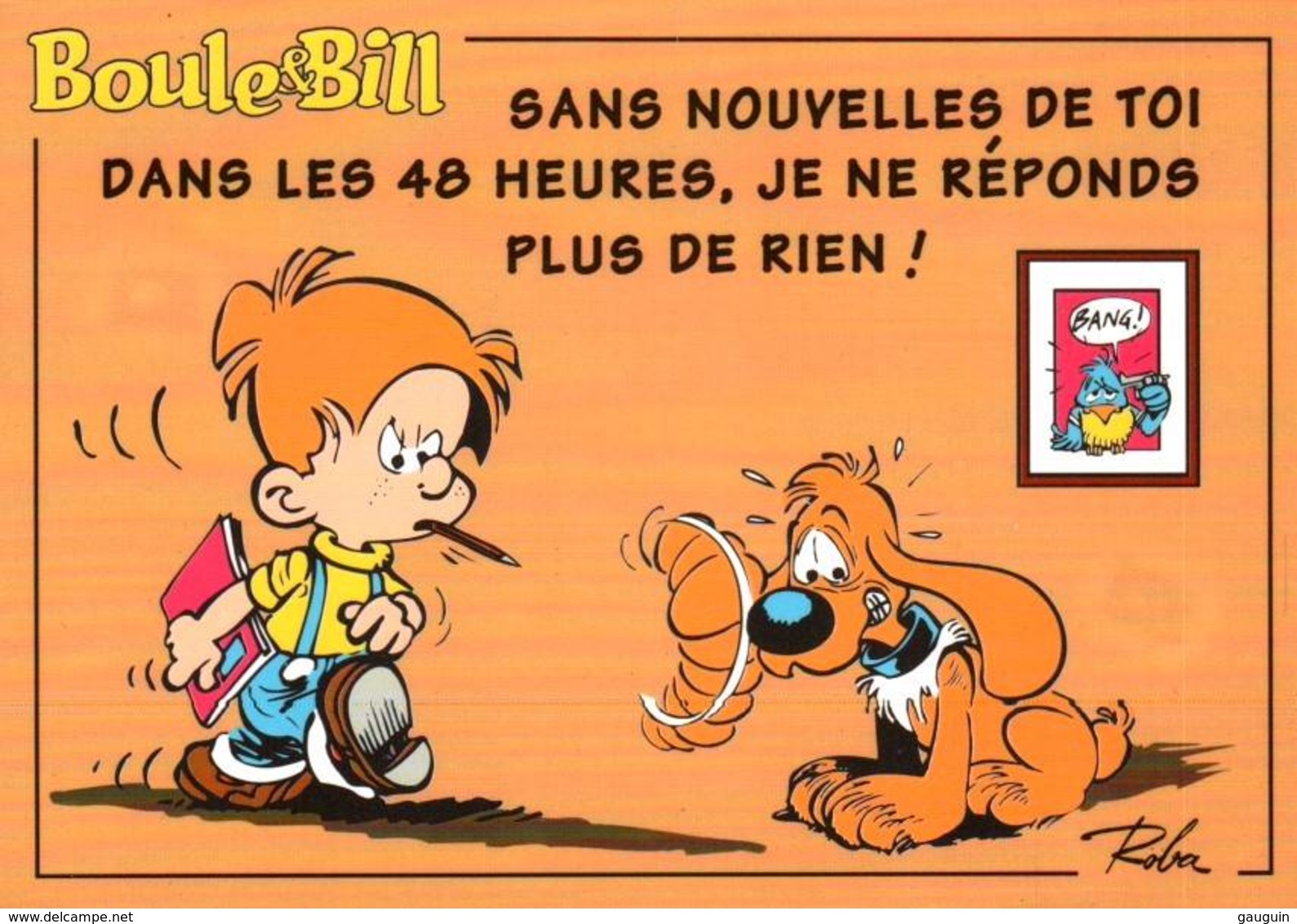 CPM - BD BOULE Et BILL - ROBA 1994 - Edition Triade - Bandes Dessinées