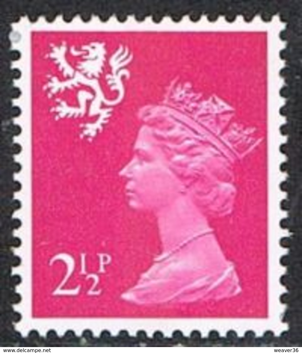 Scotland SG S14Eg 1972 2½p (GA Gum) Unmounted Mint [16/15187/25D] - Scotland