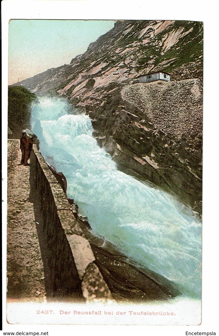 CPA - Carte Postale-SUISSE - Der Reussfall Bei Der Teufelsbrücke  VM1647 - Autres & Non Classés