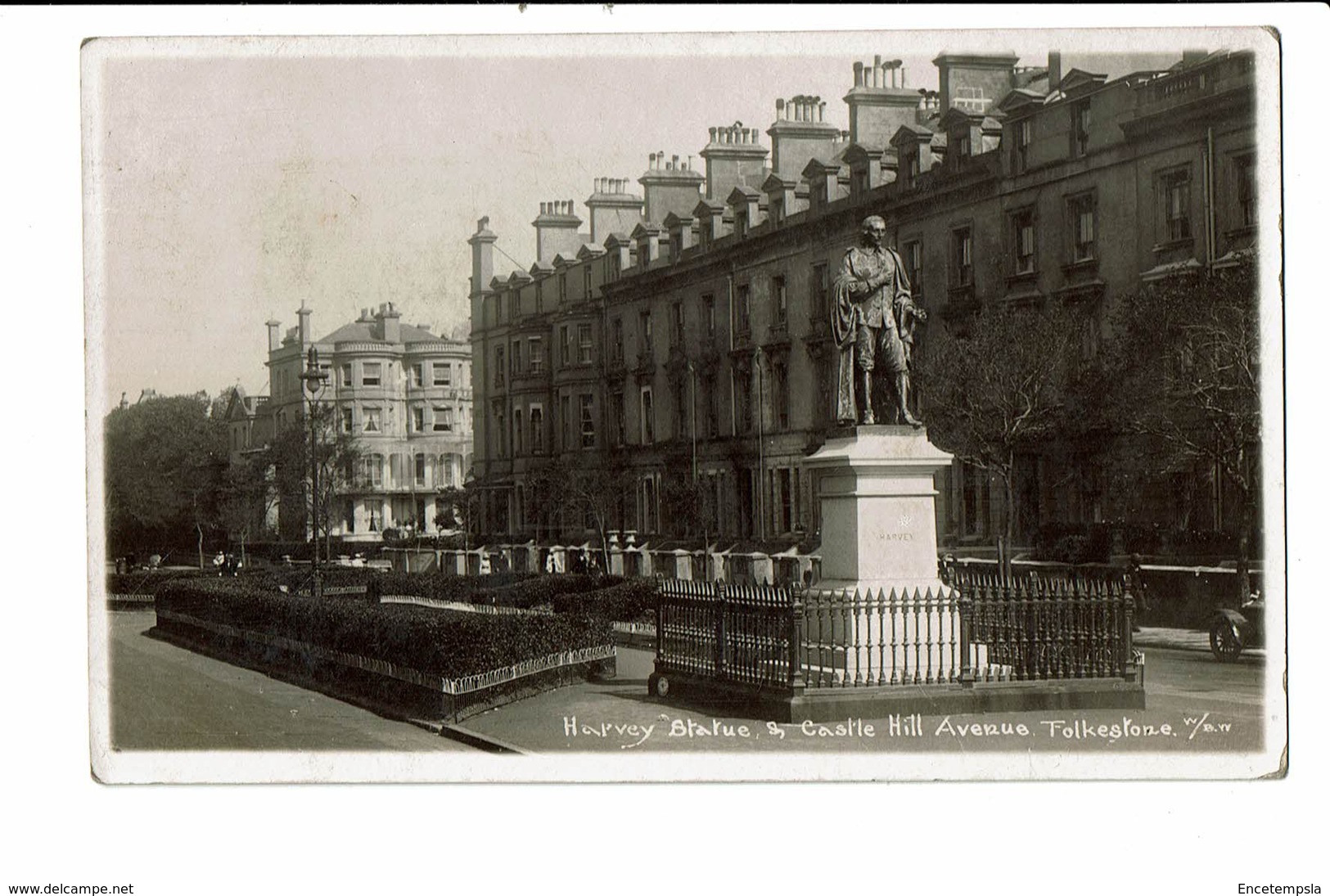 CPA - Carte Postale-Royaume Uni -Folkestone-Harvey Statue -Castle Hill Avenue -1922   VM1649 - Folkestone