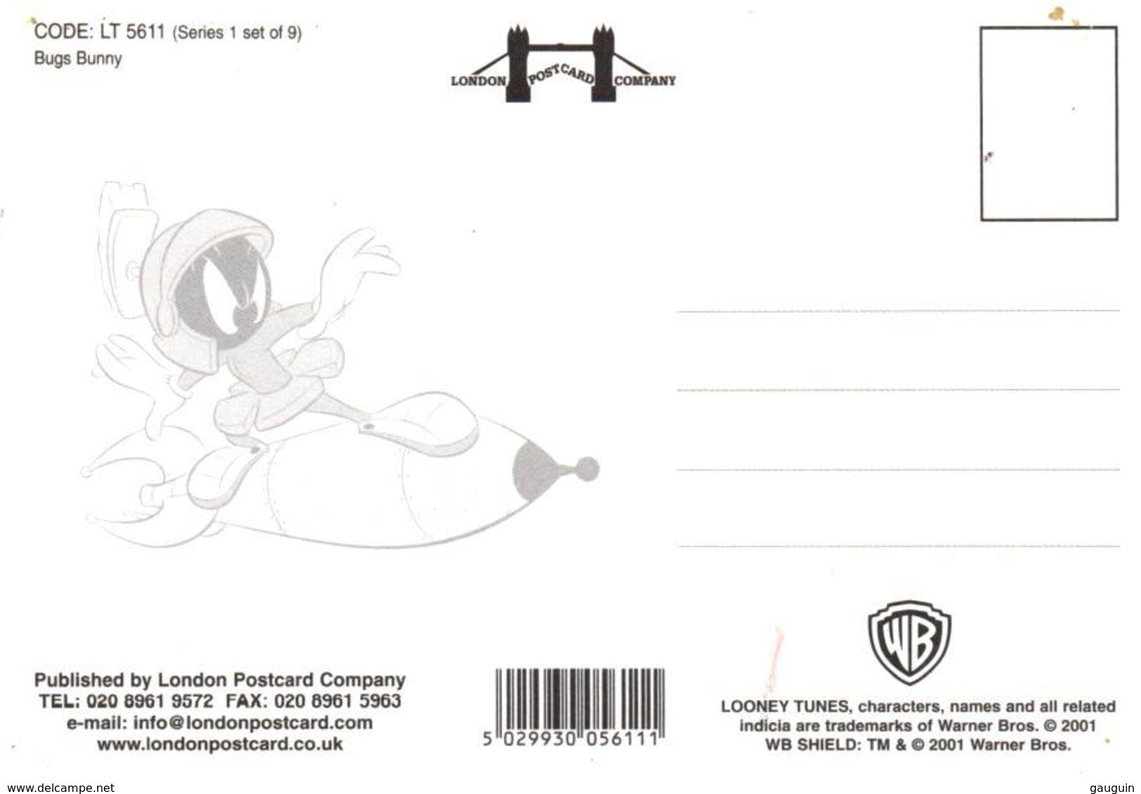CPM - BD BUGS BUNNY - Edition Warner Bros - Bandes Dessinées