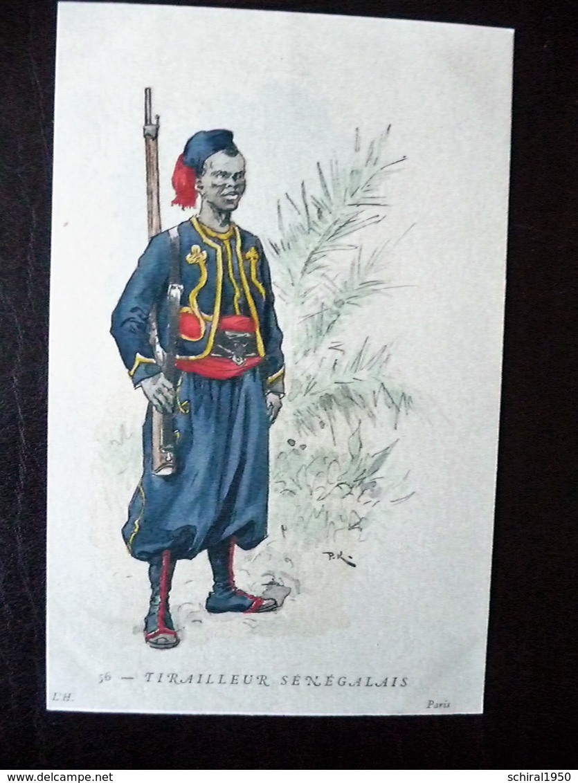 Paris Hergestellt Frankreich Tiralleur Senegalais Ca. 1910 ? Sammlungsaufl. - Uniformen