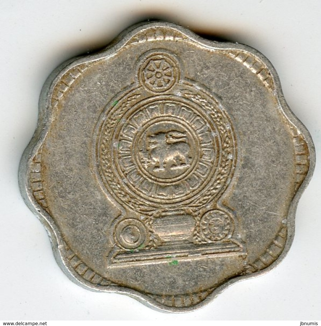 Sri Lanka 10 Cents 1988 KM 140a - Sri Lanka