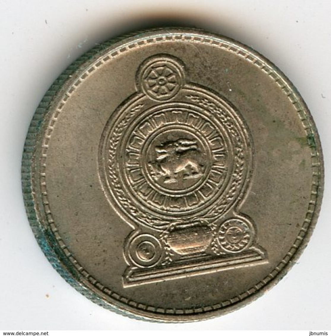 Sri Lanka 25 Cents 1982 KM 141.2 - Sri Lanka