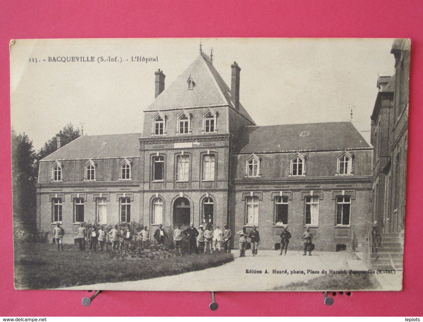 76 - Bacqueville - L'Hôpital - 1917 - Scans Recto-verso - Autres & Non Classés