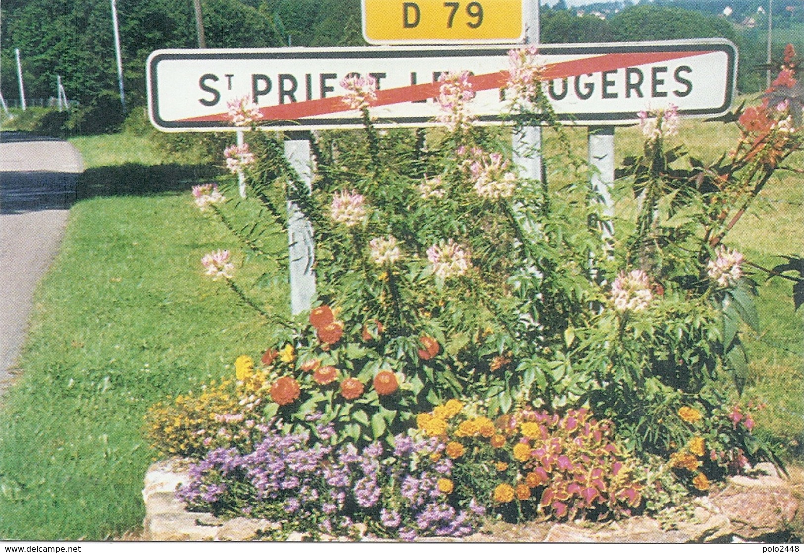 CPM - Saint Priest Les Fougères - Fleurissement - Autres & Non Classés