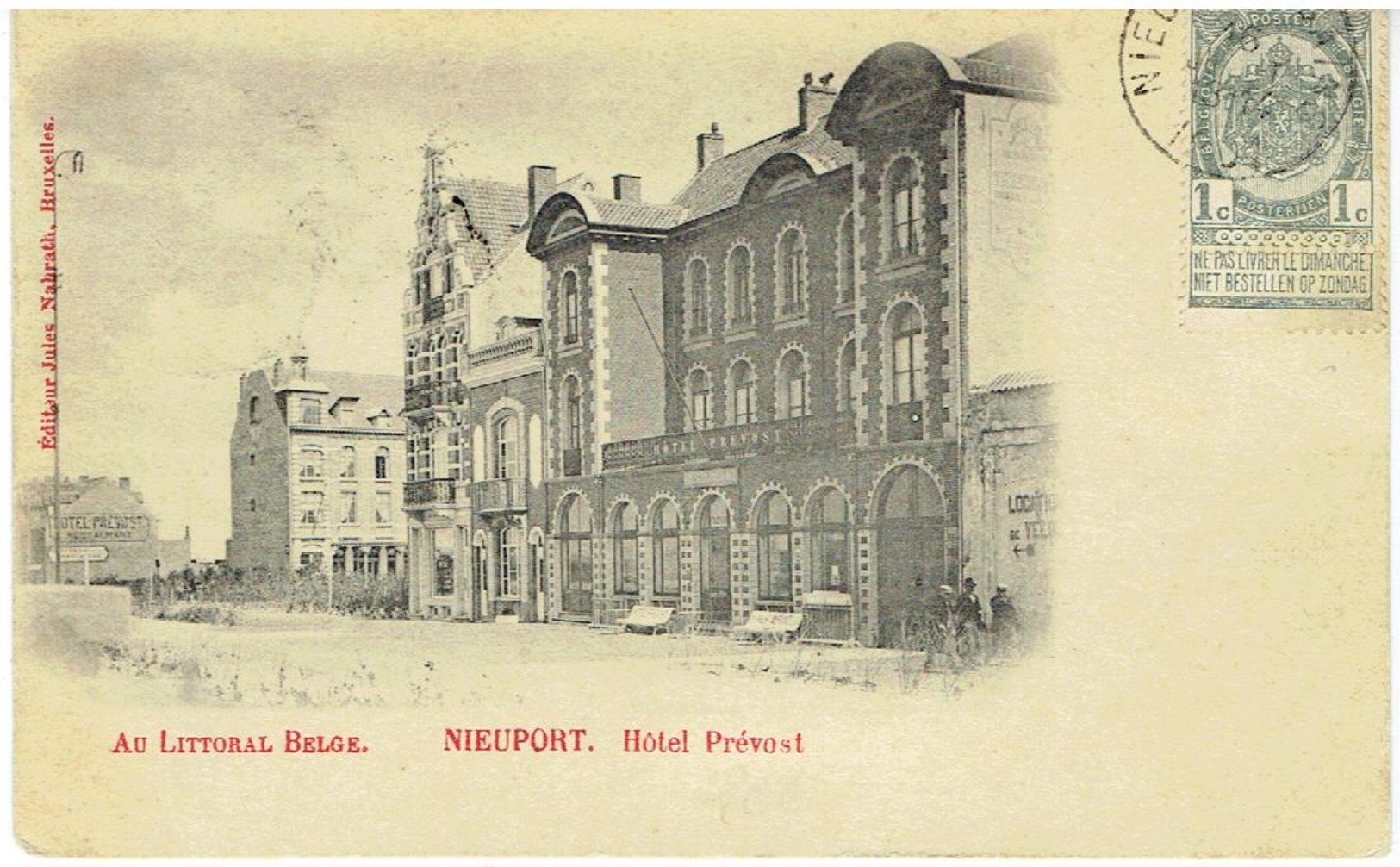 NIEUPORT - Au Littoral Belge - Hôtel Prévost - Nieuwpoort