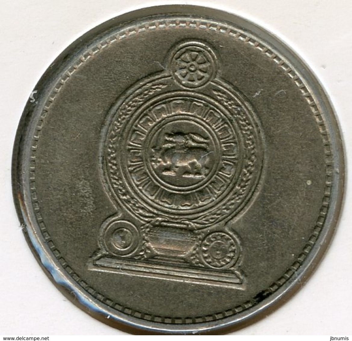 Sri Lanka 50 Cents 1978 KM 135.1 - Sri Lanka