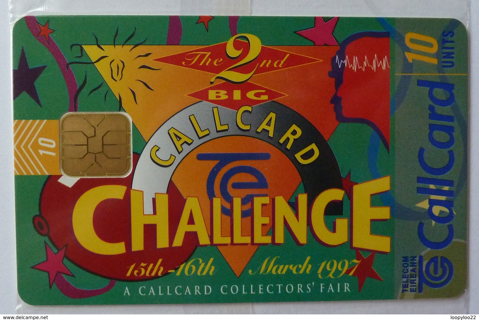 IRELAND - CallCard - Chip - 1164 - 2nd Big CallCard Challange - Charity - 10 Units - Ltd Special Edition -  Mint Blister - Irlande