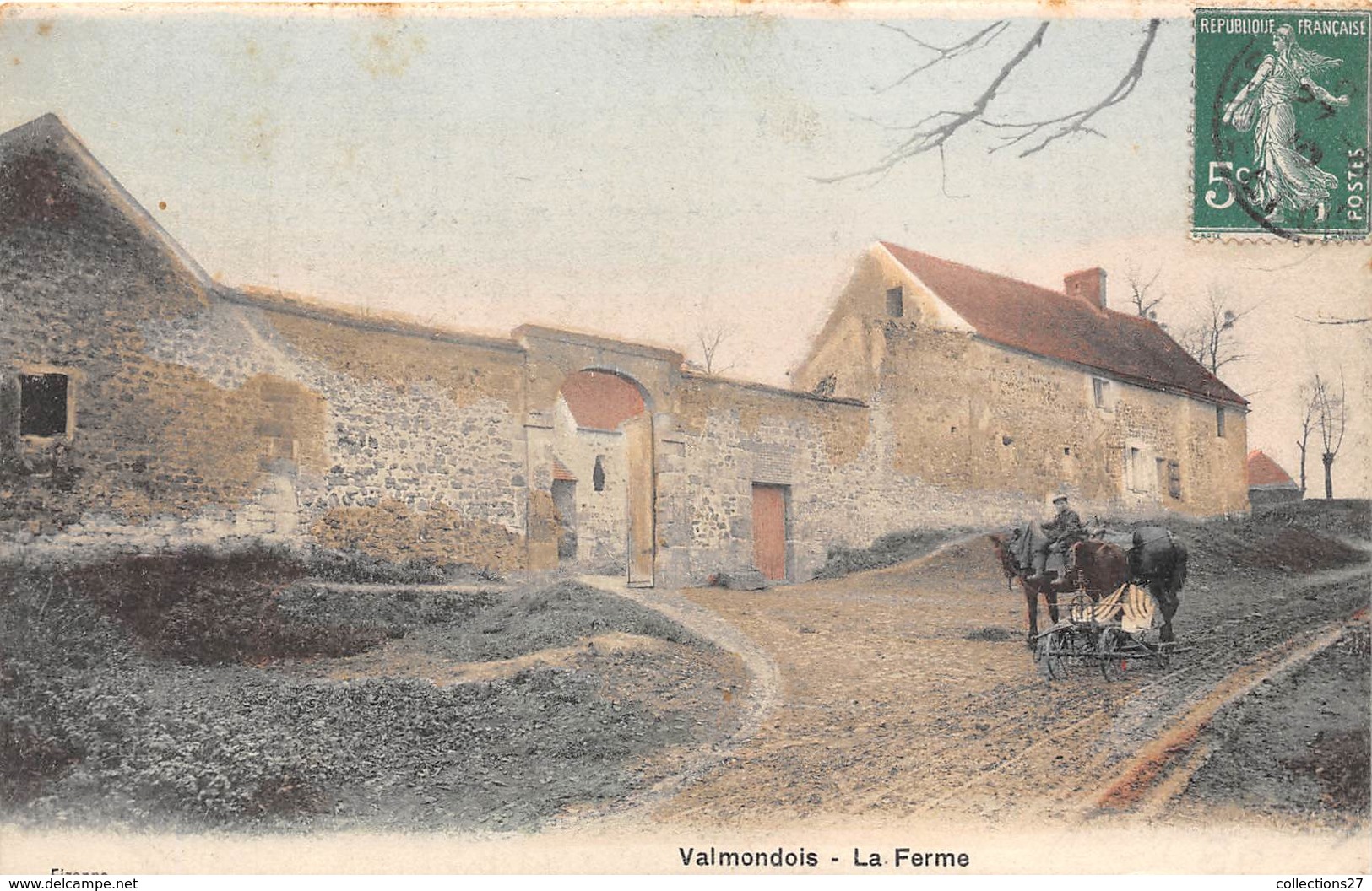 95-VALMONDOIS- LA FERME - Valmondois