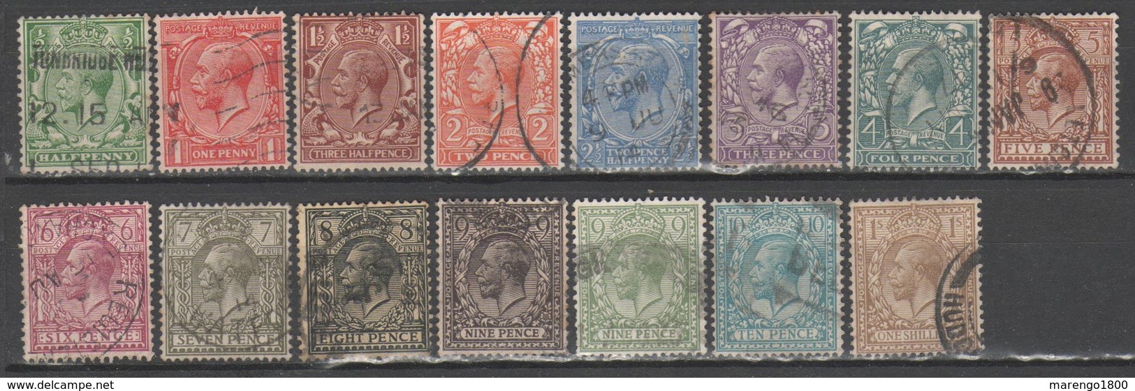 GB 1912-22 - Effigie                               (g5578) - Usati