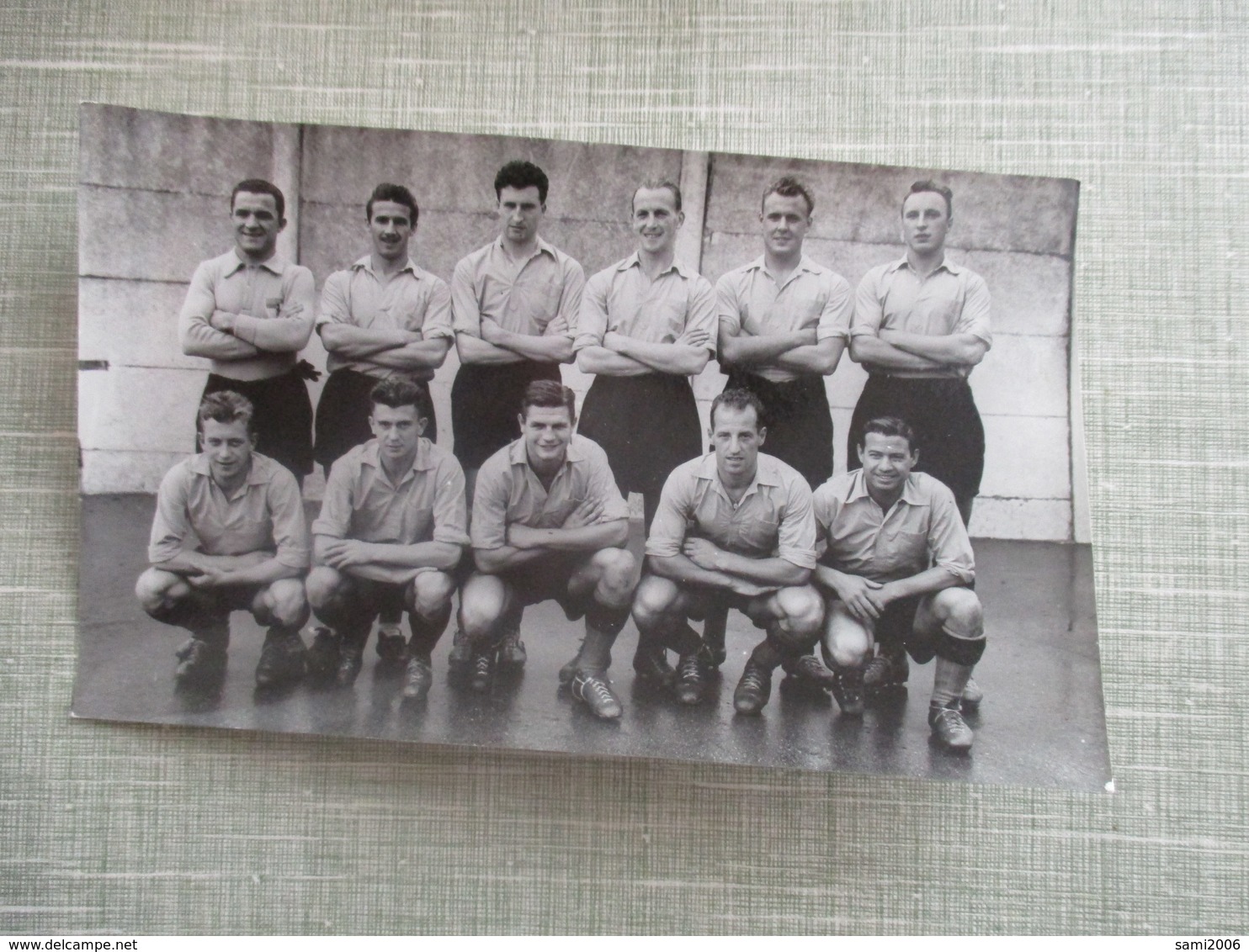 PHOTO EQUIPE DE FOOT FOOTBALLEURS 59 R.C ROUBAIX 1951-52 - Sports