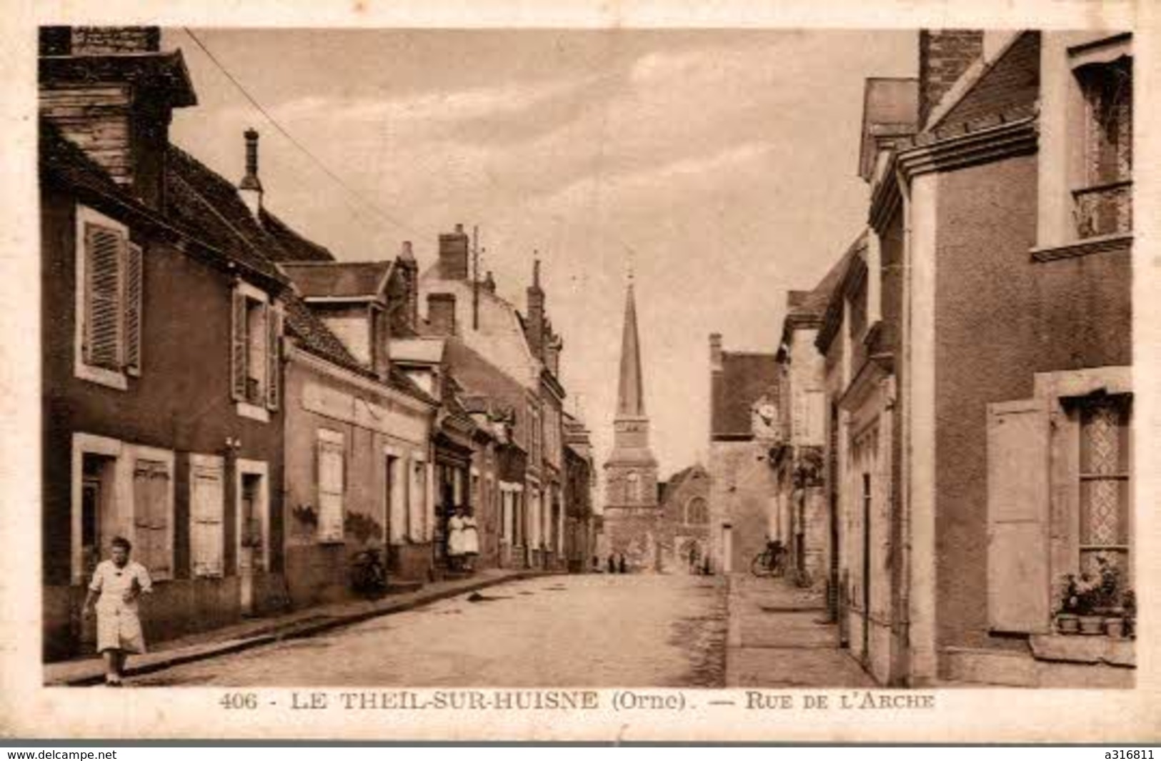 LE THEIL SUR HUISNE  RUE DE L ARCHE - Autres & Non Classés