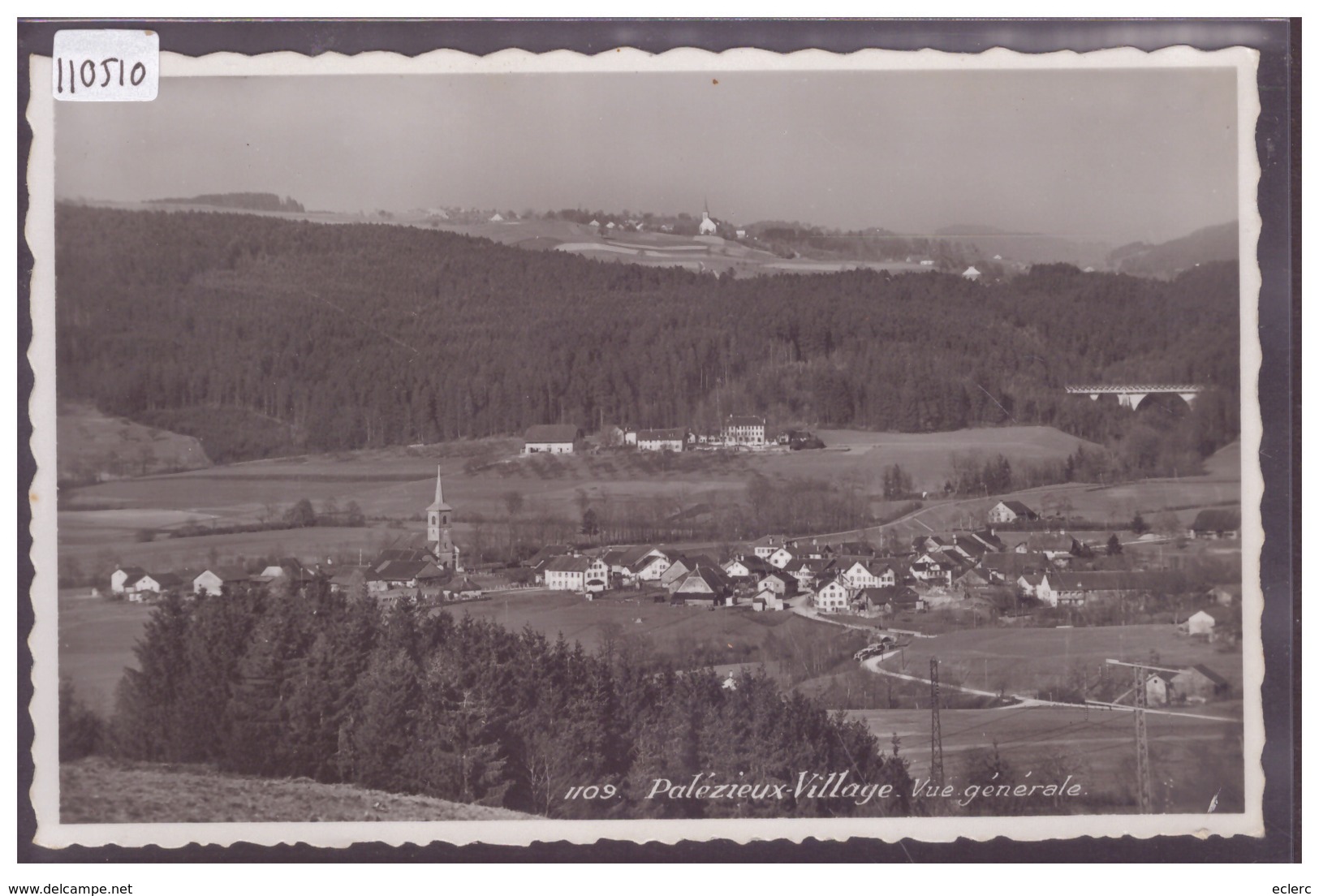 DISTRICT D'ORON - PALEZIEUX VILLAGE - TB - Palézieux