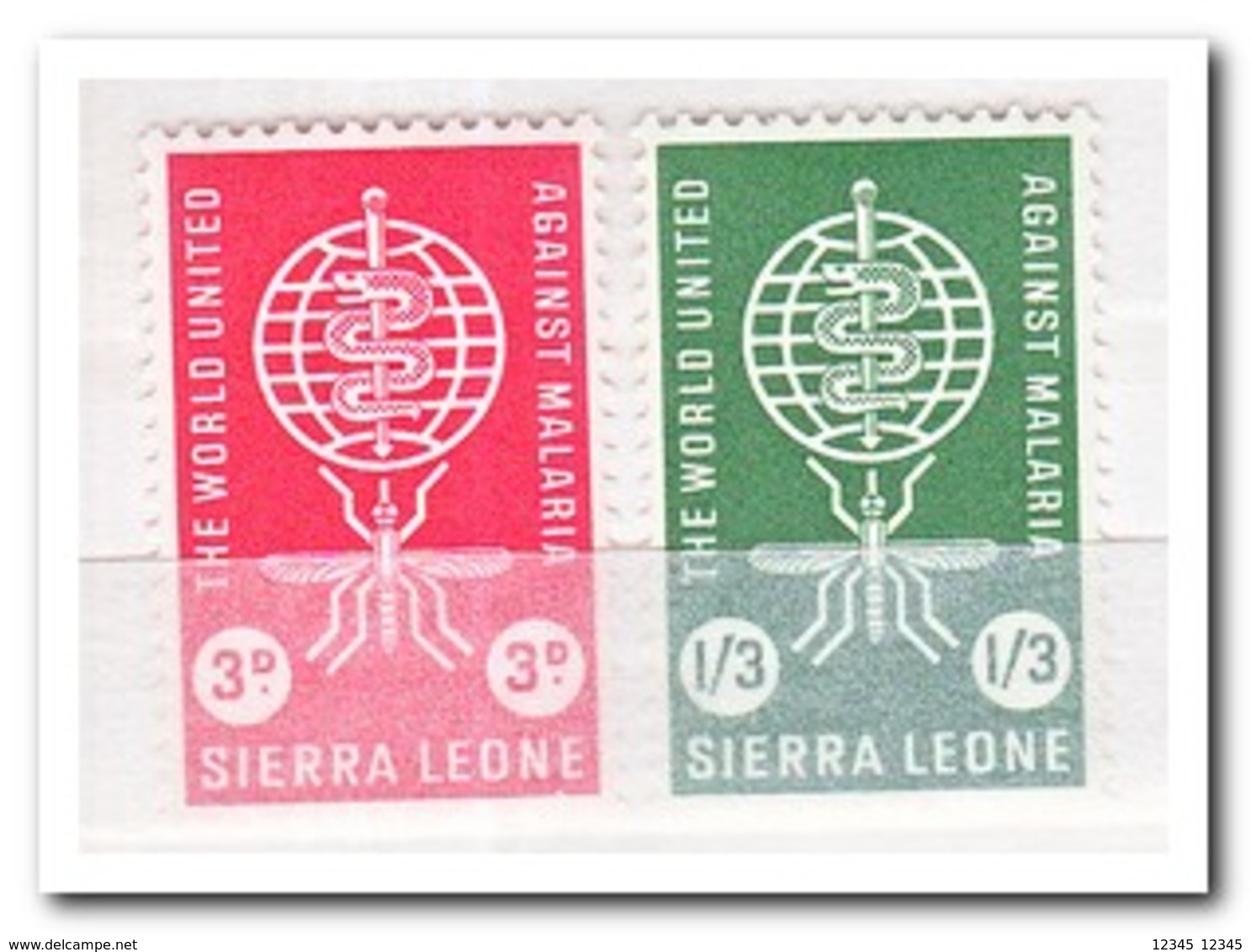 Sierra Leone 1962, Postfris MNH, Fight Against Malaria - Sierra Leone (1961-...)