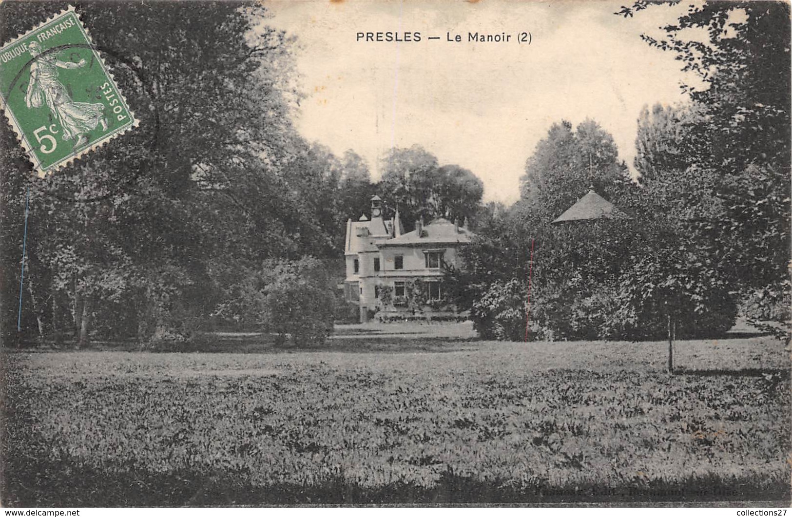 95-PRESLES- LE MANOIR - Presles