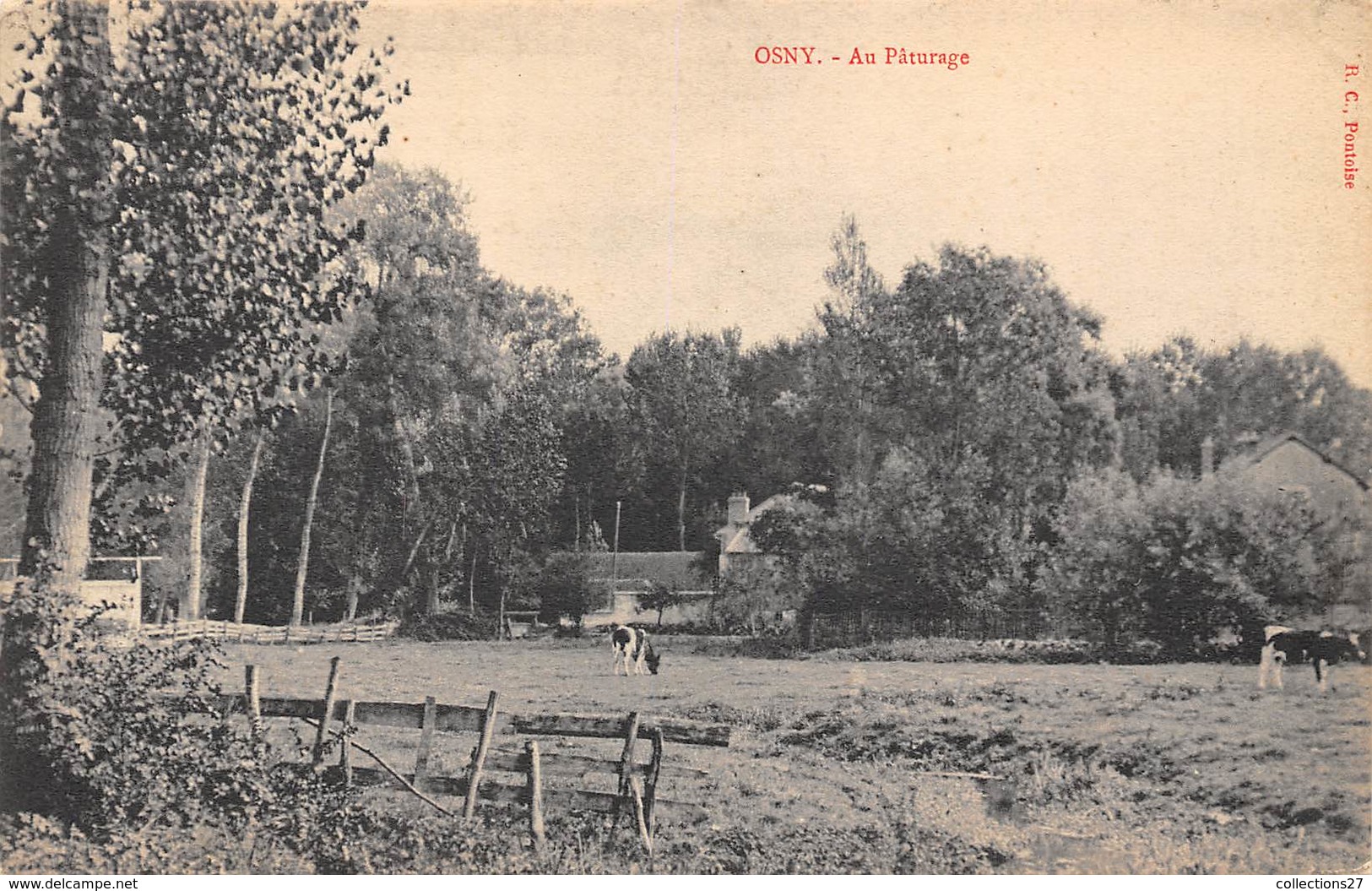 95-OSNY- AU PÂTURAGE - Osny