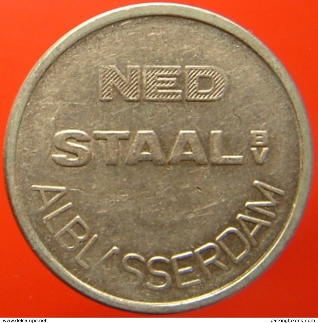 KB309-1 - NED STAAL - Alblasserdam - WM 20.0mm - Koffie Machine Penning - Coffee Machine Token - Professionali/Di Società